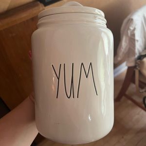 Rae Dunn Large “Yum” Cannister